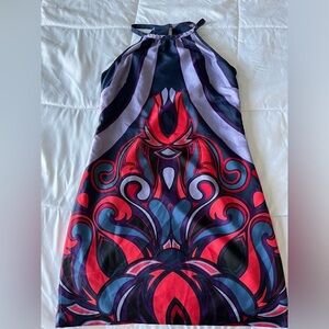 Banana Republic Purple Printed Dress
